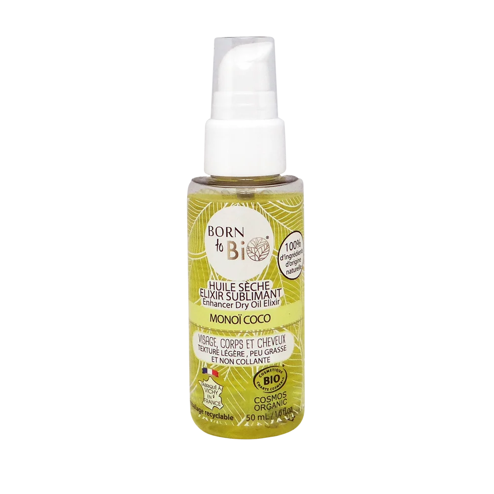 Elixir sublimant Monoï Coco – Huile sèche certifiée bio