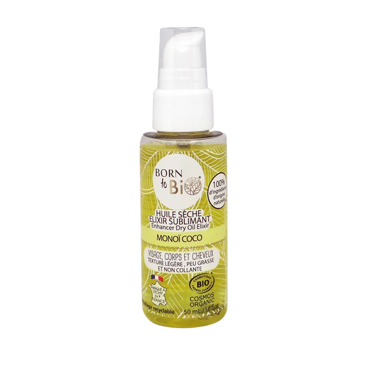Elixir sublimant Monoï Coco – Huile sèche certifiée bio