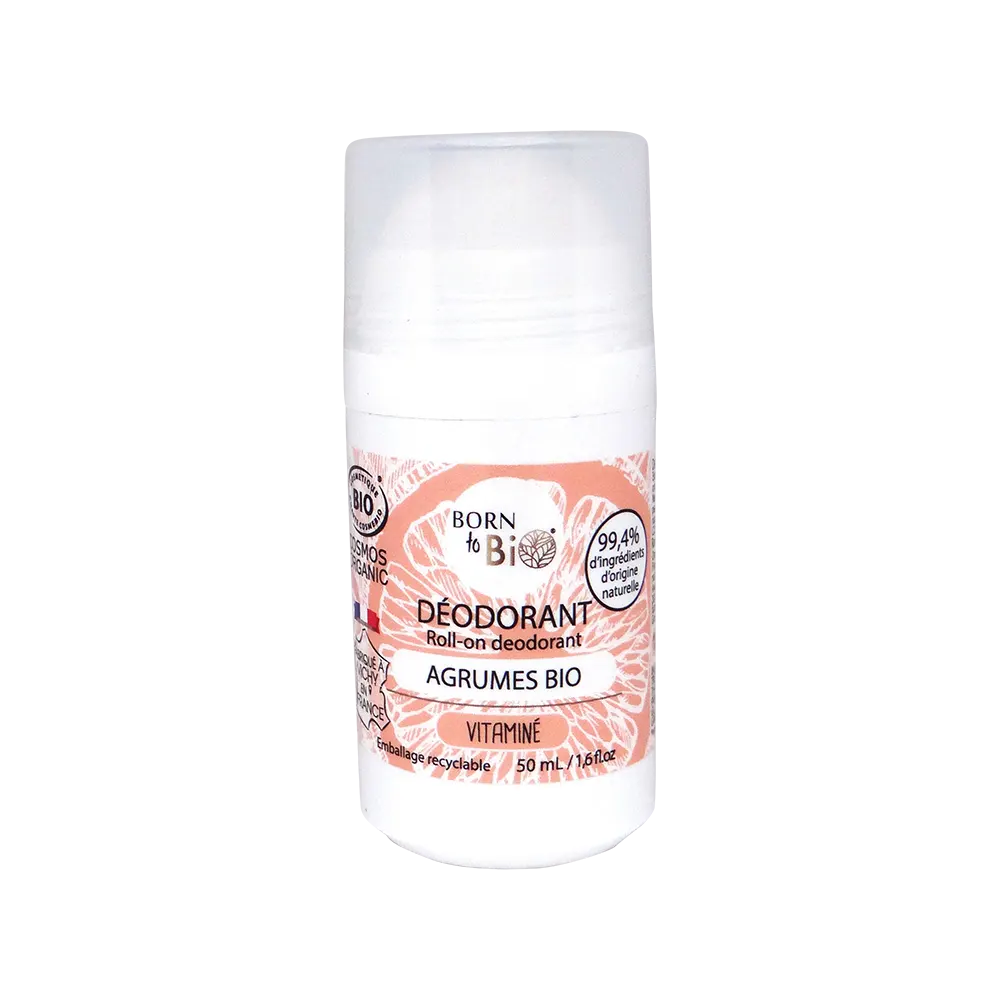 Déodorant agrumes bio – Certifié bio