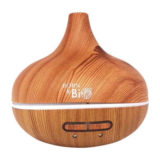 Diffuseur d'huiles essentielles aspect Bois Clair