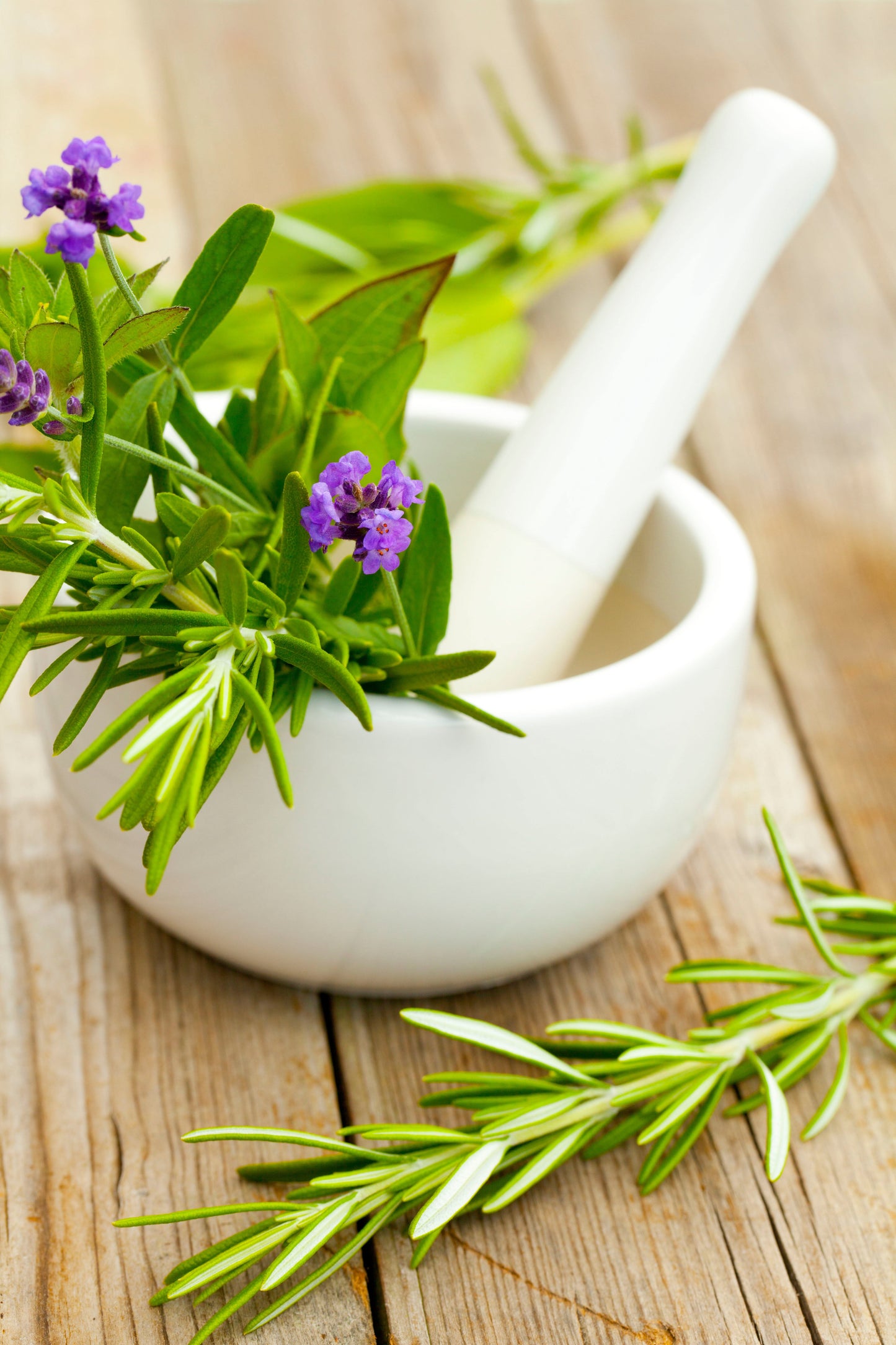 Savon solide certifié bio – Lavande & Romarin avec fleurs de lavande 90g