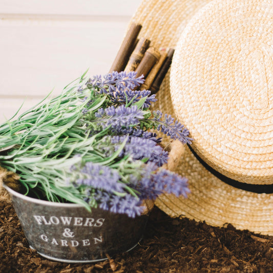 Savon solide certifié bio – Lavande & Romarin avec fleurs de lavande 90g